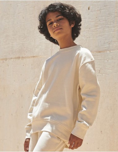 SFC-SM530-Kids' Sustainable Fashion Curved Hem Sweat
